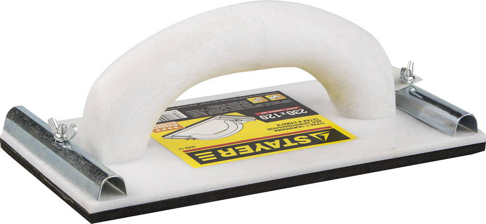 Терка для шлифования 230 x 120 мм, с металлическим фиксатором STAYER 3569-12