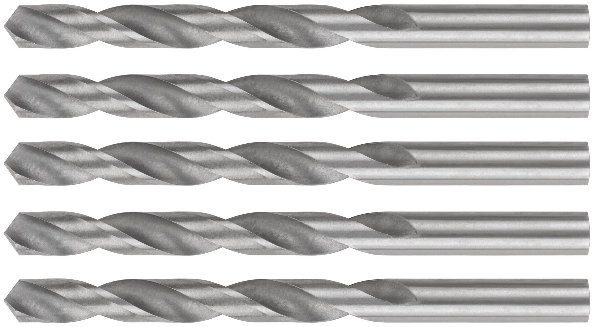 Сверла по металлу HSS, угол заточки 118°, 10,0 x 133 мм, (5 шт.) (35575М)