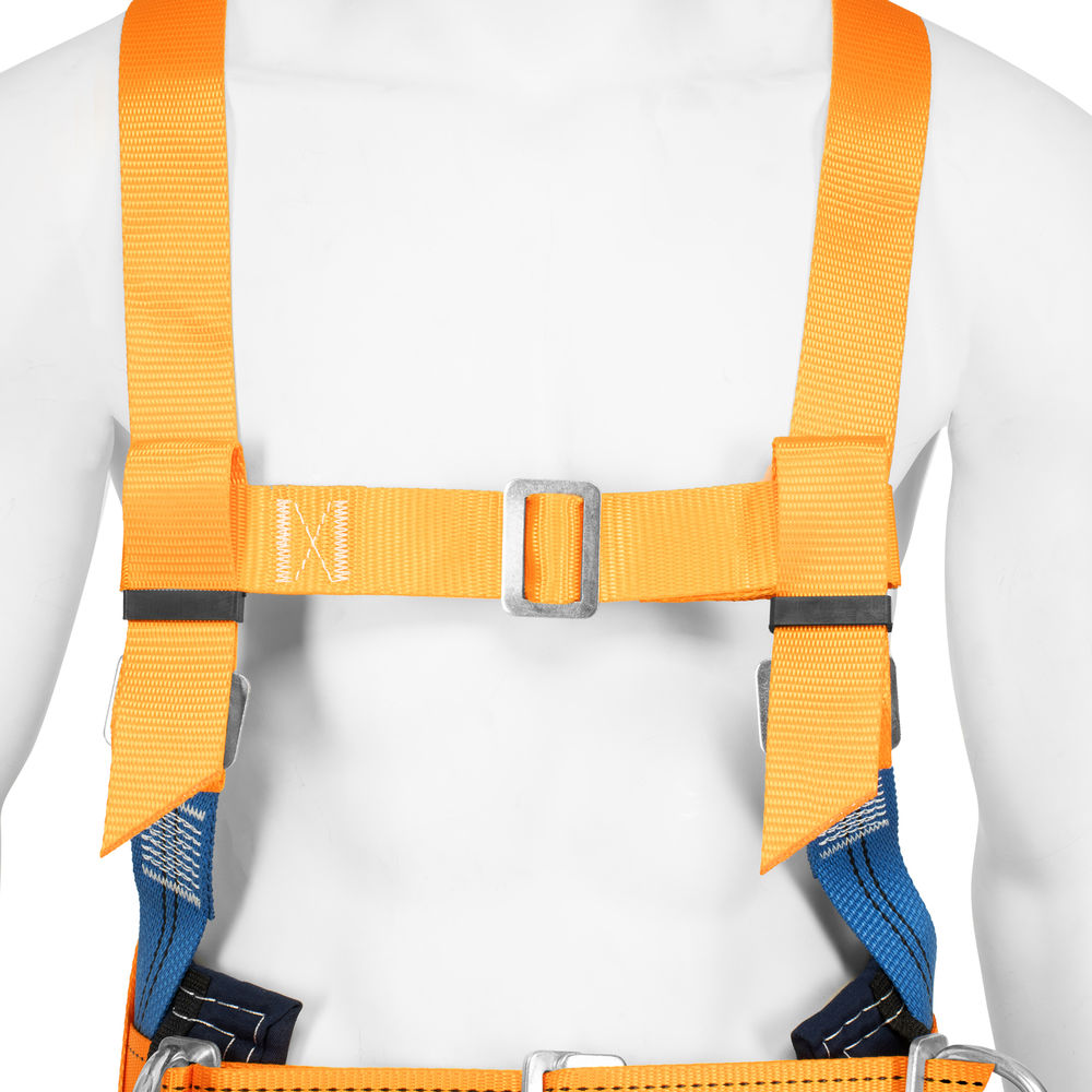 Удерживающая привязь УП IIЖ,с наплечными и набедренными лямками,А-строп из синтетической ленты Сибртех (89504)