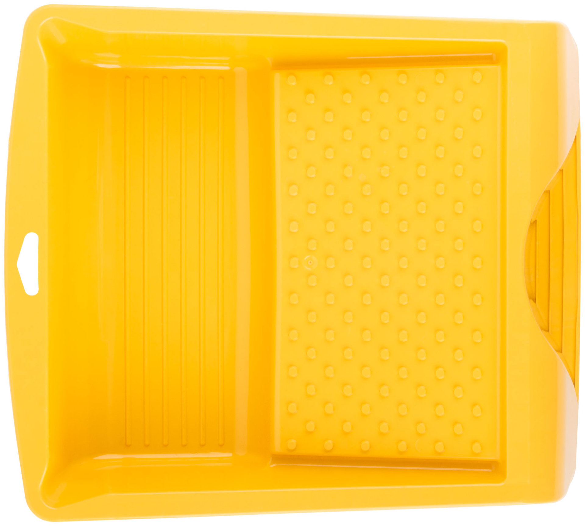 Ванночка для краски желтая 310х270 мм, педаль для фиксации (03997)