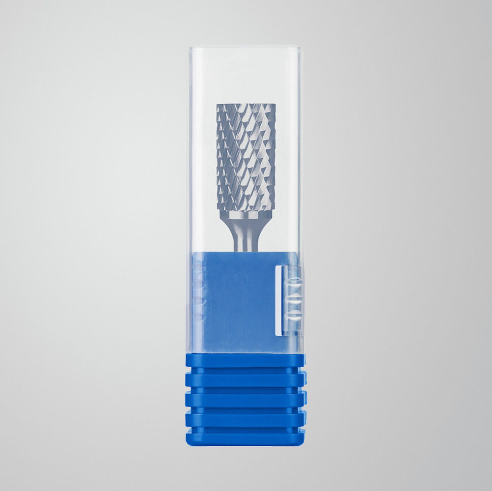 Борфреза твердосплавная 14?25 мм тип А цилиндр с гладким торцом хв-к 6 мм Профессионал ЗУБР 28800-14-25