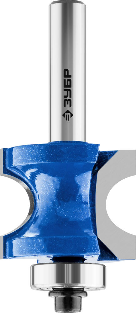 Фреза полустержневая 28.6?19 мм с подшипником радиус 6.3 мм ЗУБР Профессионал 28722-28.6