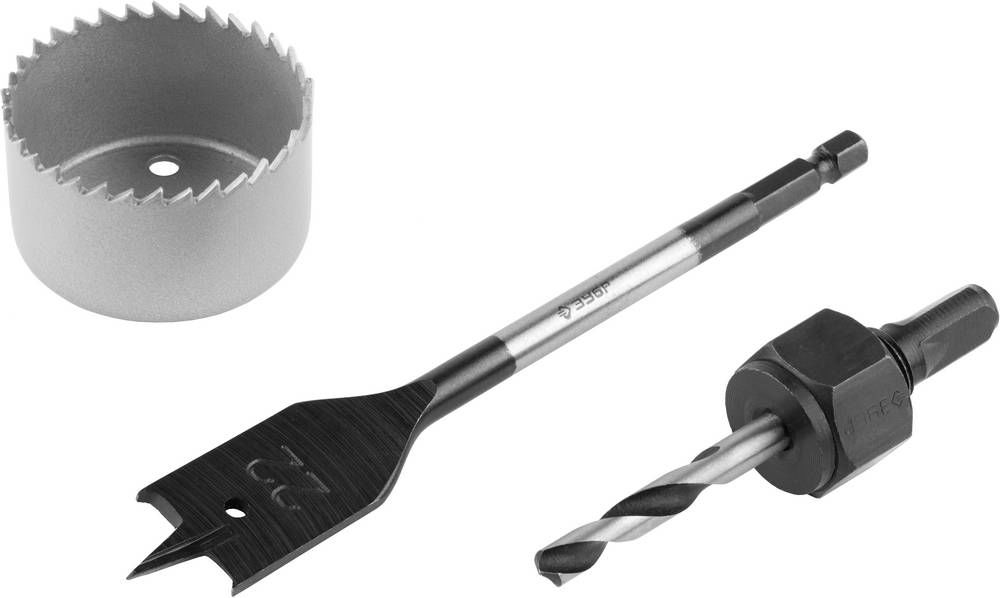 Набор для врезки замков 48 мм ЗУБР 2954-48-H3