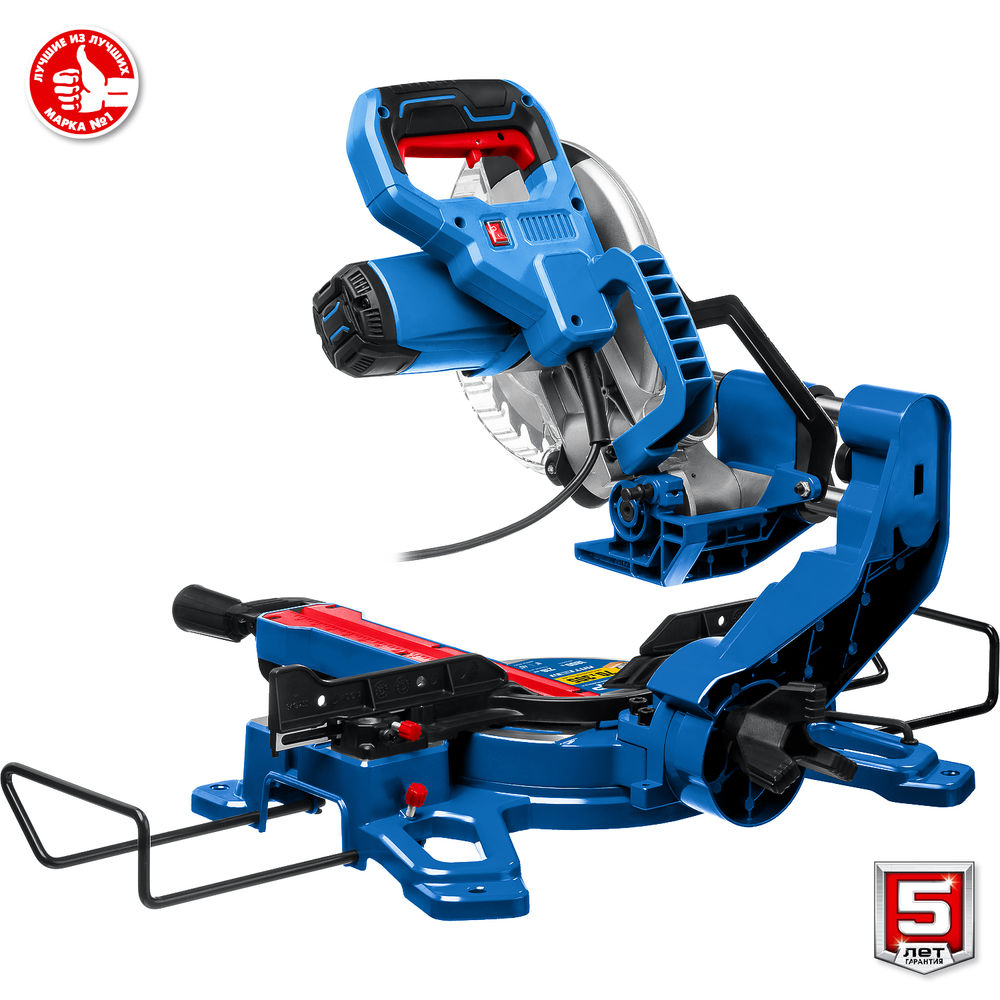 Пила торцовочная с протяжкой d 216 х 30 мм 1800 Вт ЗУБР Профессионал ППТ-216-П ППТ-216-П