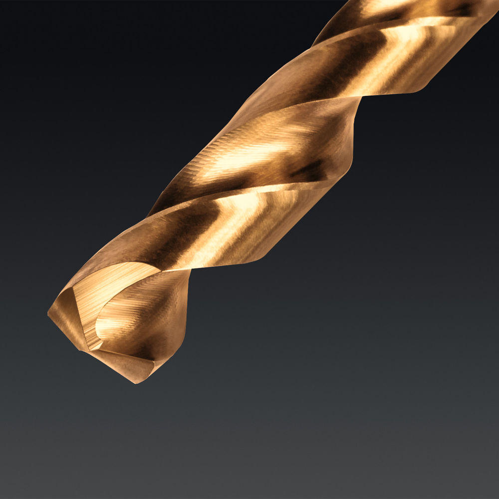 Набор сверл по металлу 25 шт (1-13 мм), сталь Р6М5, класс А, титановое покрытие, пласт.бокс ЗУБР ТИТАН 29617-H25