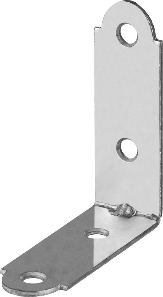 Узкий мебельный уголок 50 x 50 x 17 x 1.5 мм белый цинк ЗУБР УМ-1.5 31032-50