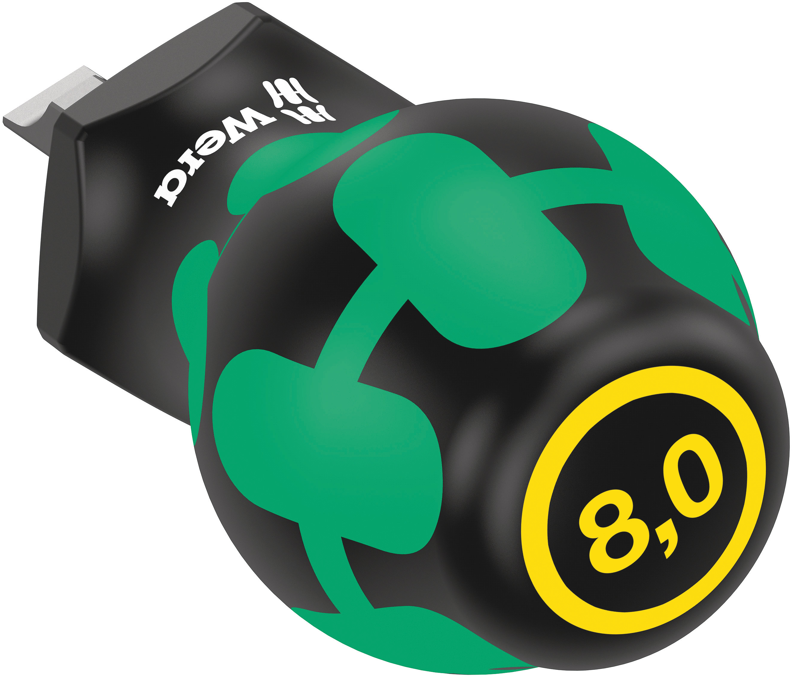 Отвёртка короткая шлицевая 0.6 x 3.5 x 25 мм SL Stubby серия 335 Wera WE-008840