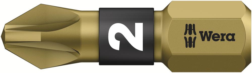 Бита торсионная PZ 2 x 25 мм сверхтвёрдая 1/4 C6.3 серия 855/1 BTH PZ Wera WE-056712