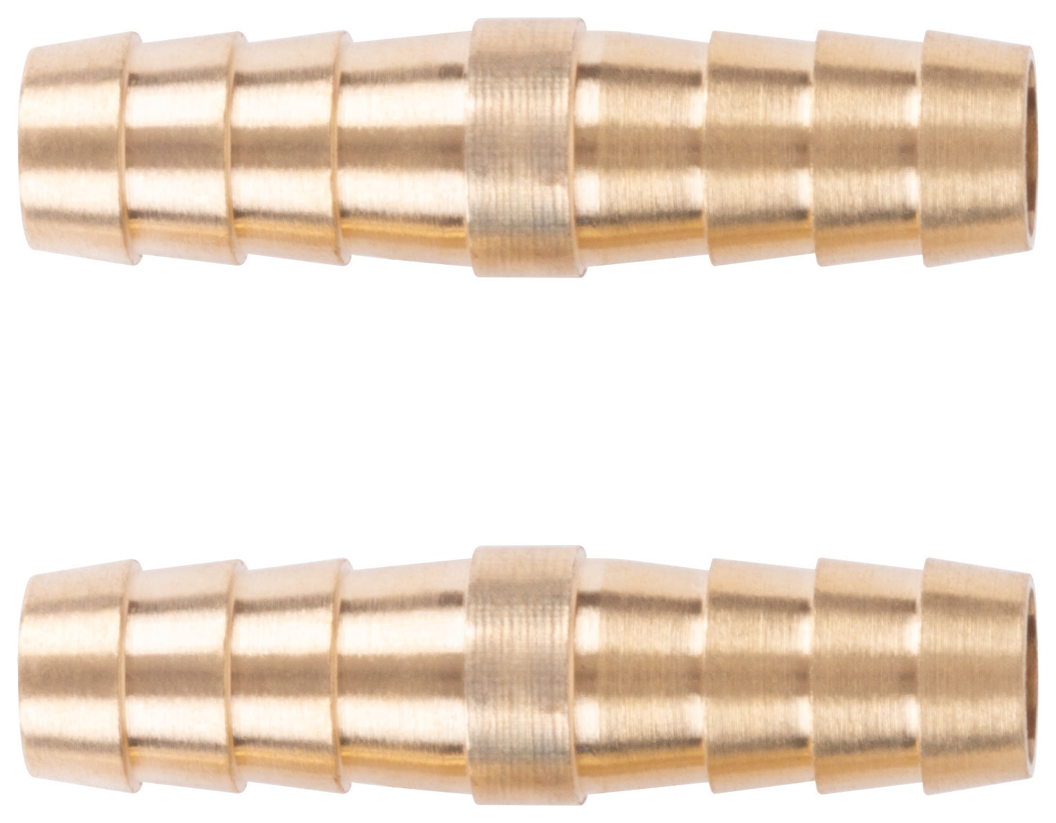 Адаптеры-соединители елочка 10 мм, латунь, 2 шт. (81118)