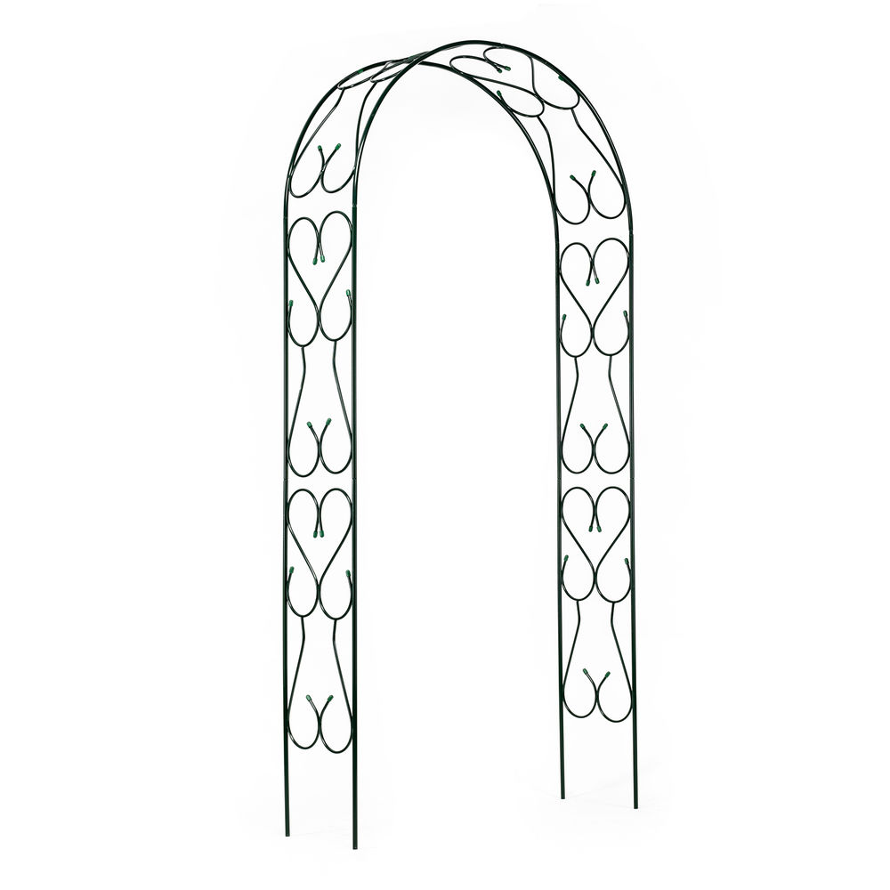 Арка садовая разборная «Узорная широкая» 2.5 х 0.38 х 1.2 м (69125)