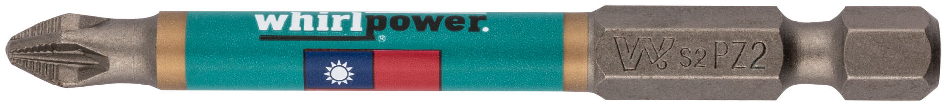 Биты WP, сталь S2, с насечкой, Профи, 70 мм PZ2, 10 шт. (57599)