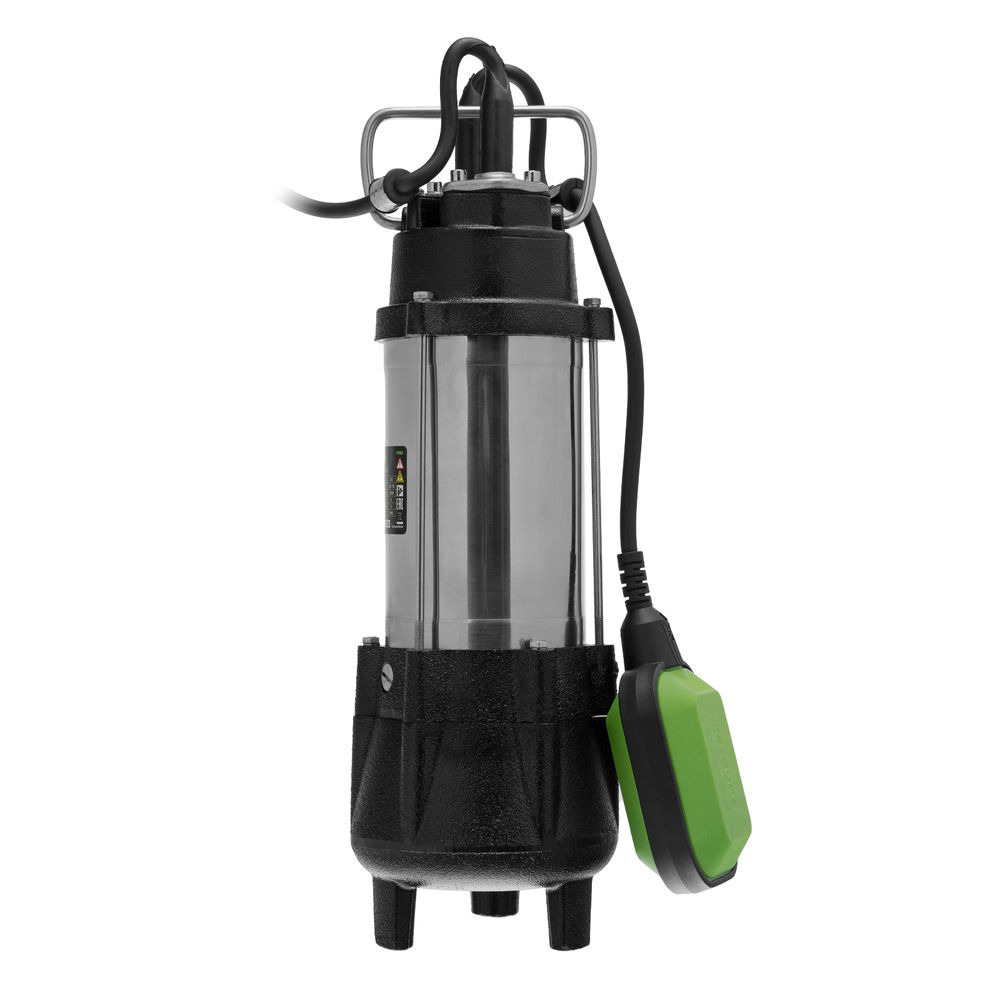 Фекальный насос СФН250, 250 Вт, напор 8 м, 10000 л/ч Сибртех (99801)