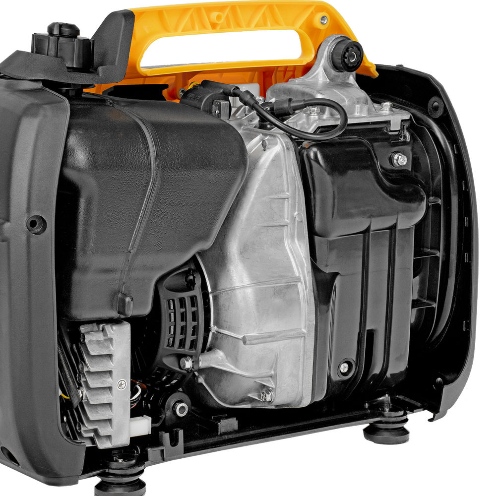 Генератор инверторный GT-2200iS, 2.2 кВт, 230 В, бак 4 л, закрытый корпус, ручной старт Denzel (94702)