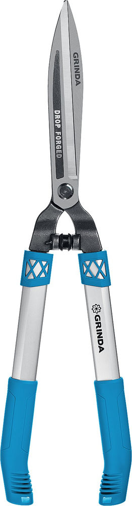 Кусторез FH-630, длина 630 мм, кованые лезвия, антикор. покрытие, алюминиевые рукоятки, накладки РР, PROLine GRINDA 423792