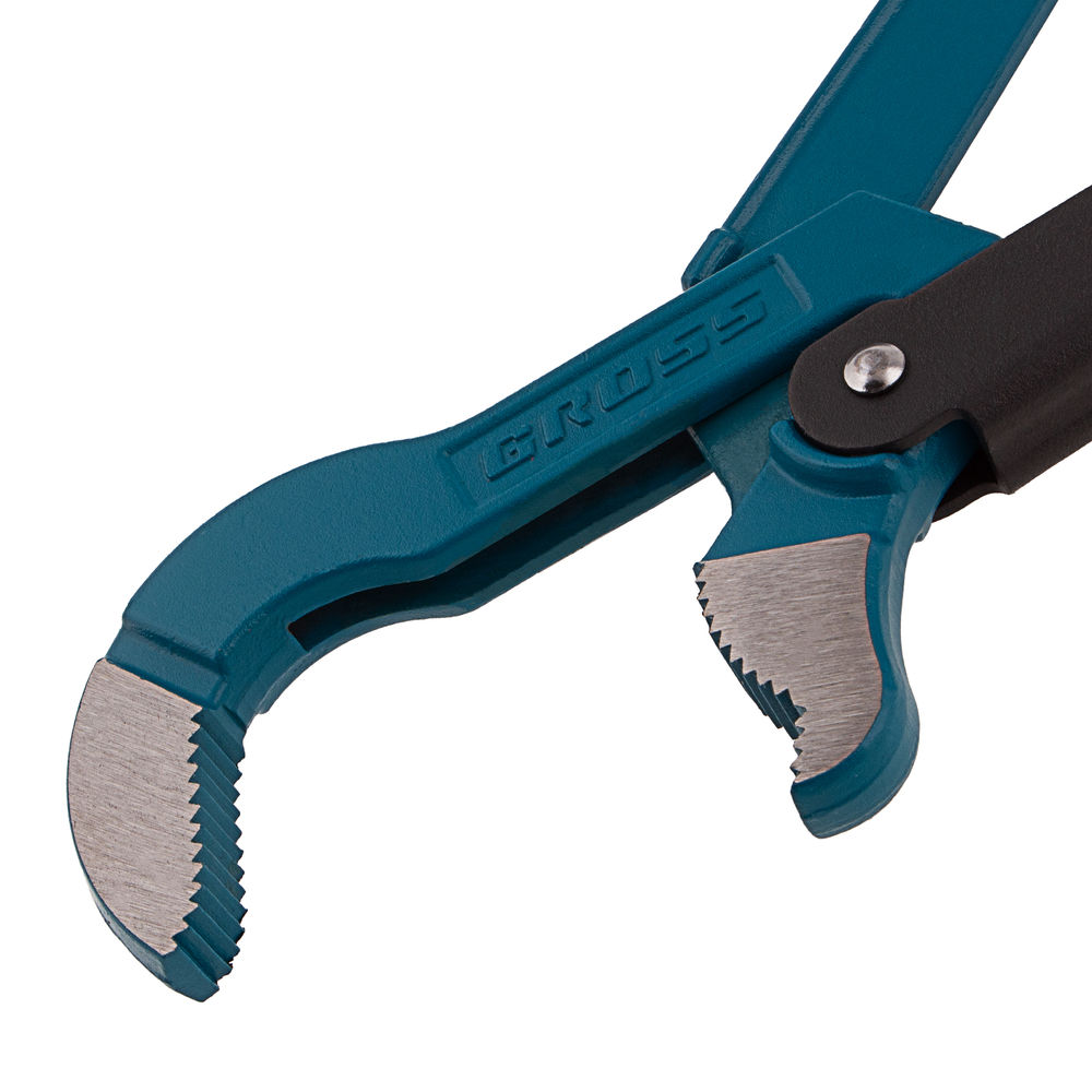 Ключ трубный рычажный 2, №3, цельнокованый, CrV, тип S Gross