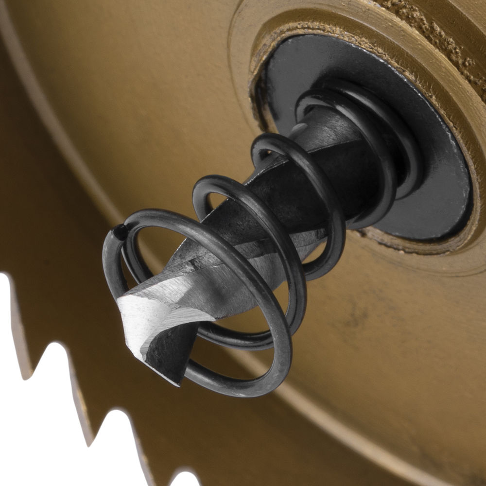 Коронка по металлу HSS, 63 мм, нитридтитановое покрытие Denzel (724120)