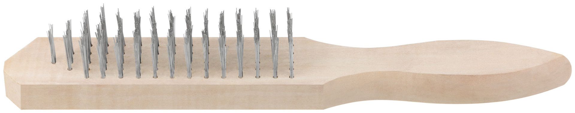 Корщетка ручная, деревянная рукоятка 280 мм, 5-ти рядная (38417М)