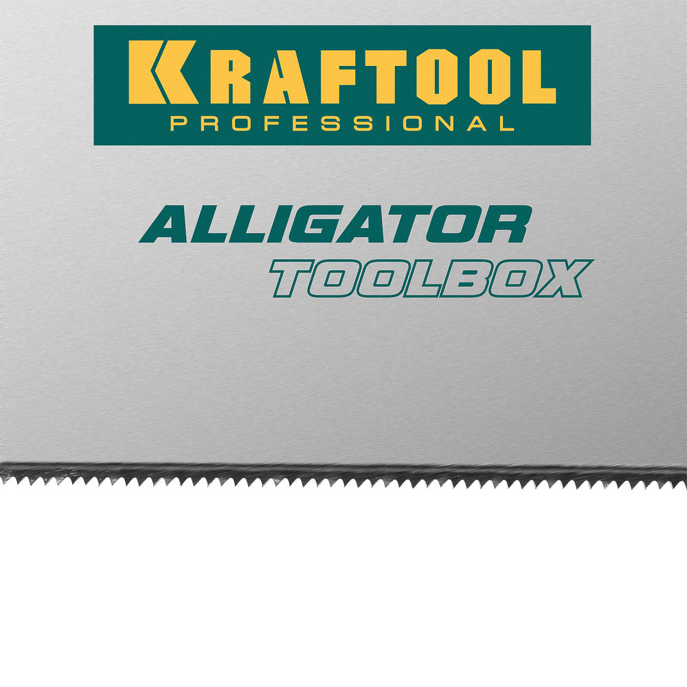 Ножовка по дереву Alligator Toolbox 13, 350 мм KRAFTOOL 15227-35