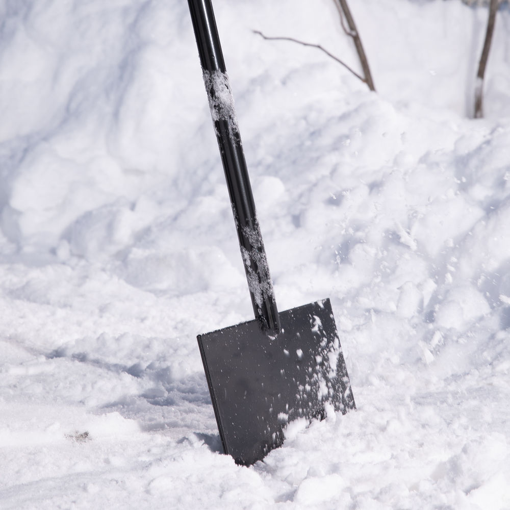 Ледоруб - скребок, 200 мм, 1.1 кг, металлический черенок, Сибртех (61524)