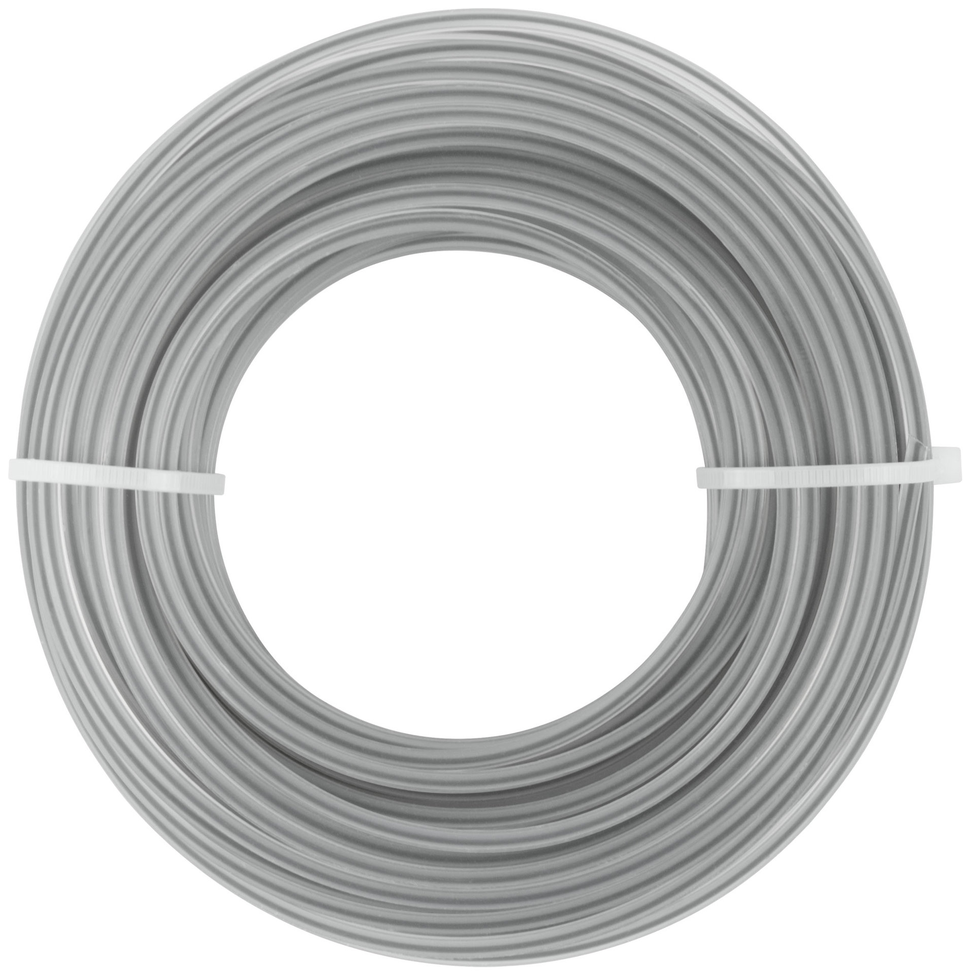 Леска для садовых триммеров усиленная, полиамидная жила, Квадрат 2,4 мм х 15 м (78047)