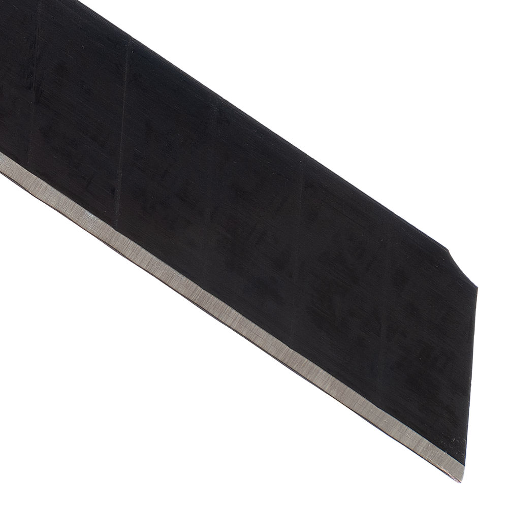 Лезвия, 18 мм, сталь SK4 - 0,5 мм, супер острые, 5 штук Denzel (79306)