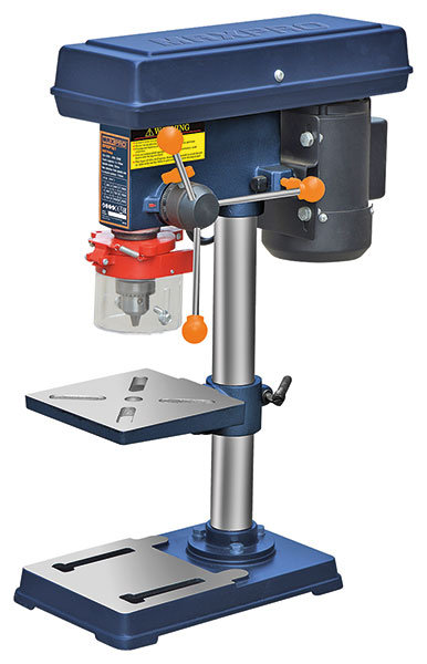 Станок сверлильный, 500 Вт, 280-2500 об/мин, 9 скор., 1,5-16 мм, 17,5 кг, индукционный мотор, коробка, MAX-PRO, 85289