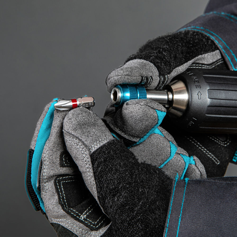 Набор бит, магнитный адаптер, сталь S2, пластиковый кейс, 32 предмета Gross (11363)