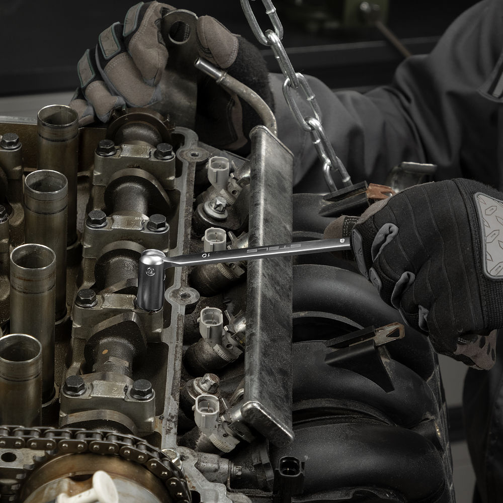 Набор ключей шарнирных CrV 8 шт, Stels (14965)