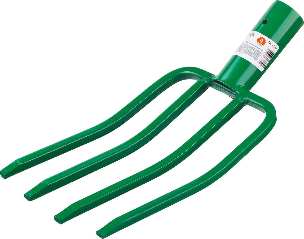 Вилы РОСТОК 140 x 235 мм, с квадратными зубьями, углеродистая сталь, без черенка 39717_z01