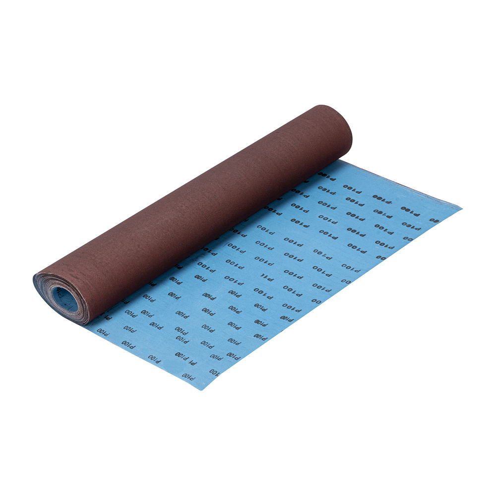 Шкурка на тканевой основе, P 100, 1000 мм х 20 м, водостойкая Matrix (75290)