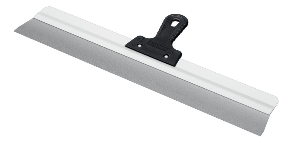 Усиленный фасадный нержавеющий шпатель 600 мм алюминиевая направляющая 1к ручка СИБИН 10083-60