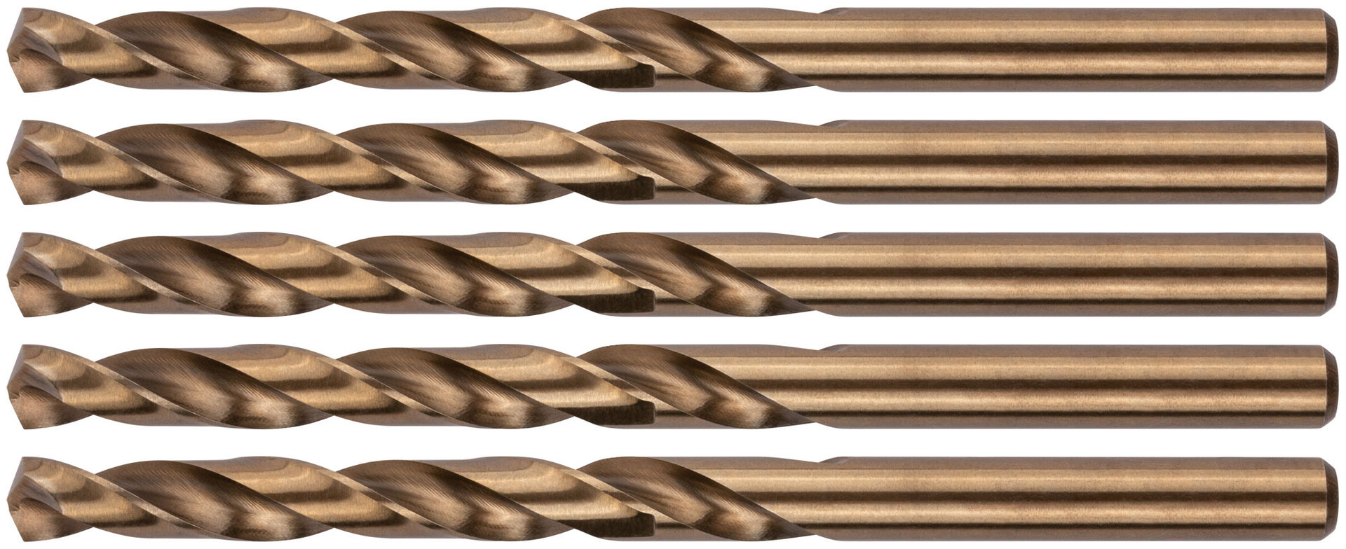 Сверла по металлу HSS с добавкой кобальта 5% Профи 6,5 мм ( 5 шт.) (33965)