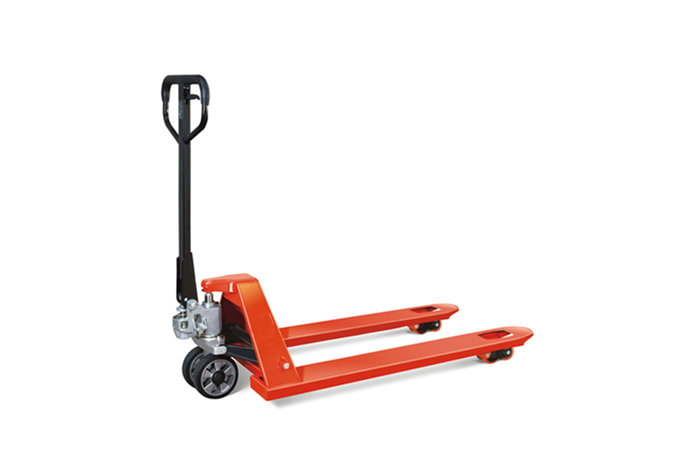 Тележка гидравлическая 2000 кг 1150 мм резиновые колеса TOR JC (1026474)