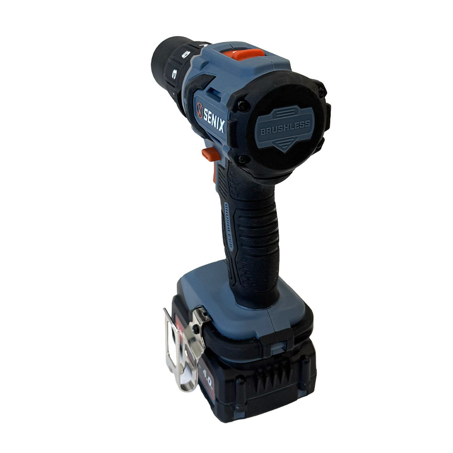 Ударная дрель-шуруповерт, 60 Нм, 1х4Ач, ЗУ, кейс X2 20В