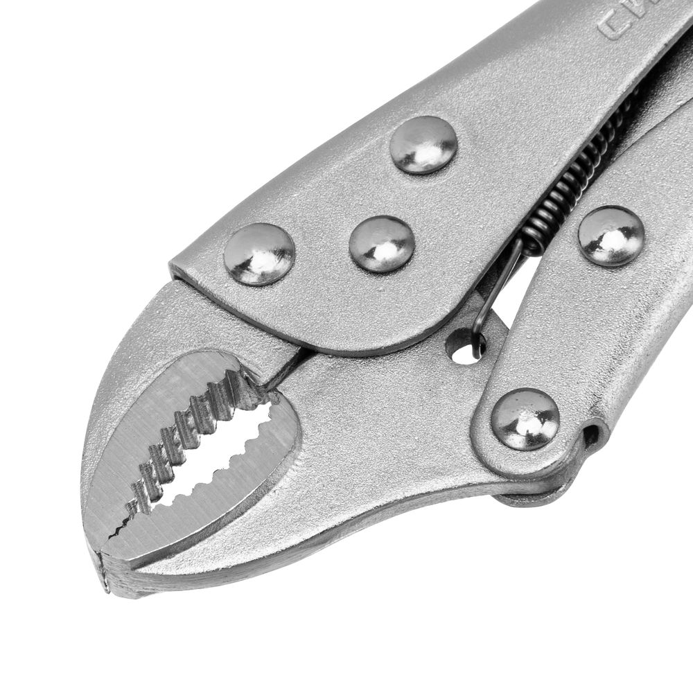 Зажим ручной, полукруглый захват, 180 мм Сибртех (18421)