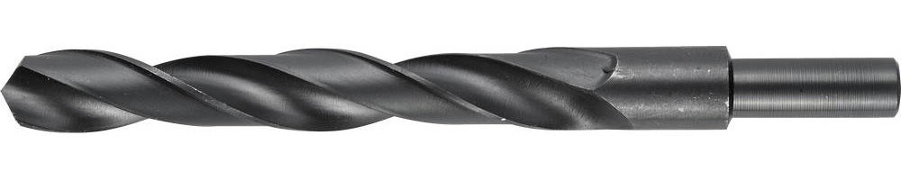 Сверло по металлу 17.0 x 184 мм, сталь Р4М2, класс В, проточенный хвостовик ЗУБР Техник 4-29605-184-17
