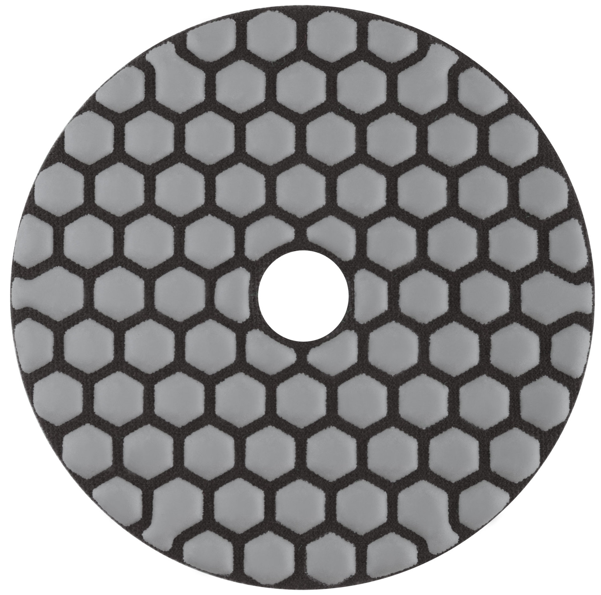 Алмазный гибкий шлифовальный круг АГШК (липучка), сухое шлифование, 100 мм, Р 800 (39855)