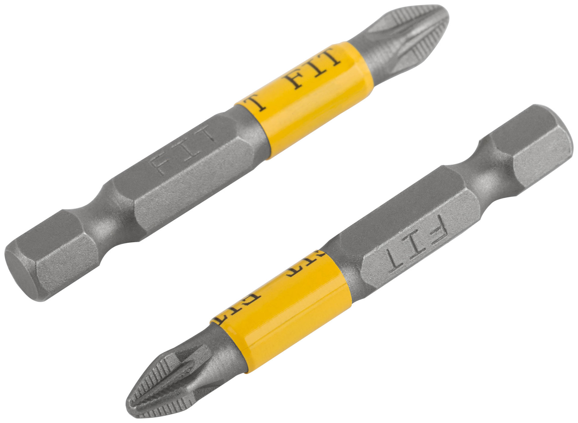 Биты кованые, сталь S2, односторонние 50 мм PZ2, Профи 2 шт., блистер (57515)