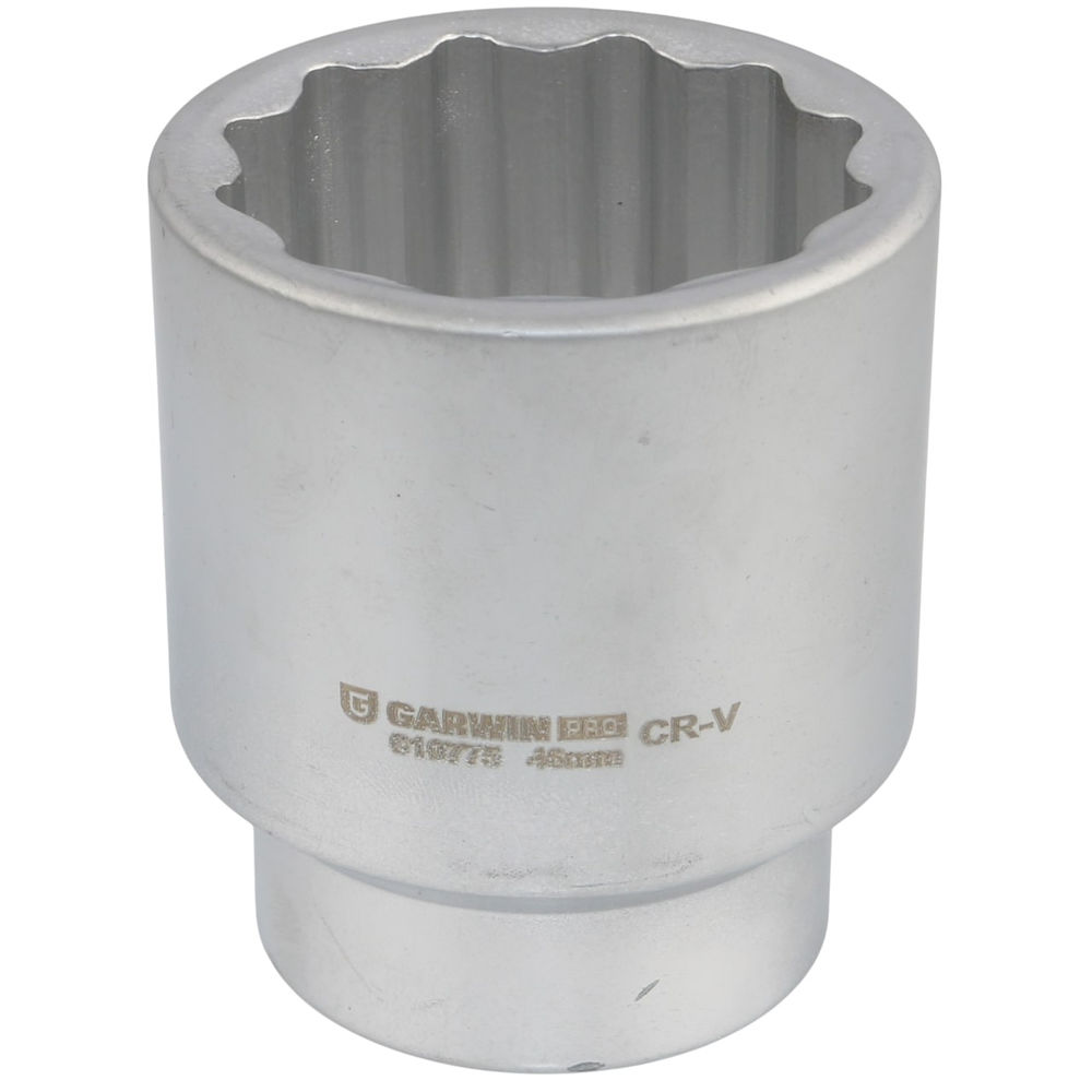 Головка, 1, 46 мм, торцевая, 12-гранная, GARWIN PRO, 610775-46