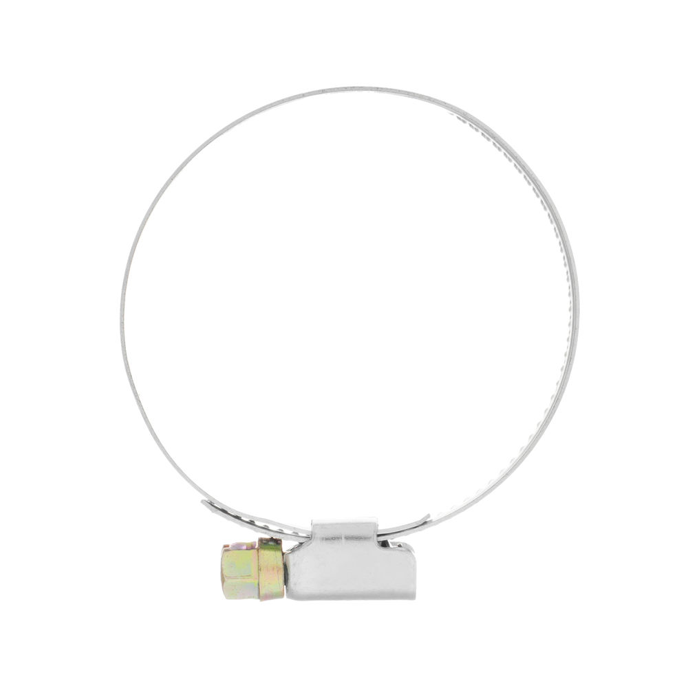 Хомуты металлические, Стандартное болтовое крепление 40-60 мм, 50 штук в упаковке, ширина 9 мм Сибртех (47562)