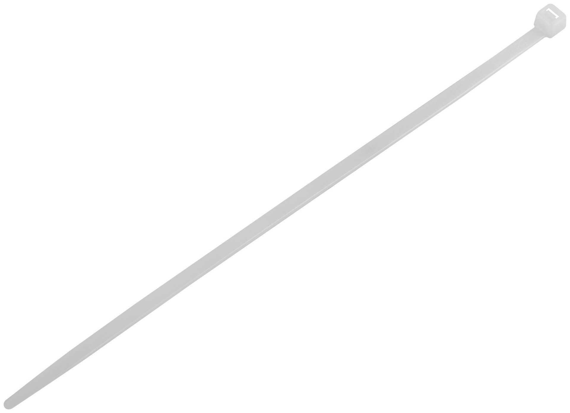 Хомуты нейлоновые для проводов, белые 100 шт., 4,8х200 мм (60374)