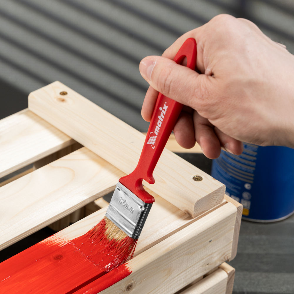 Кисть флейцевая Эмали Color Line 35 х 10 мм Matrix (83351)