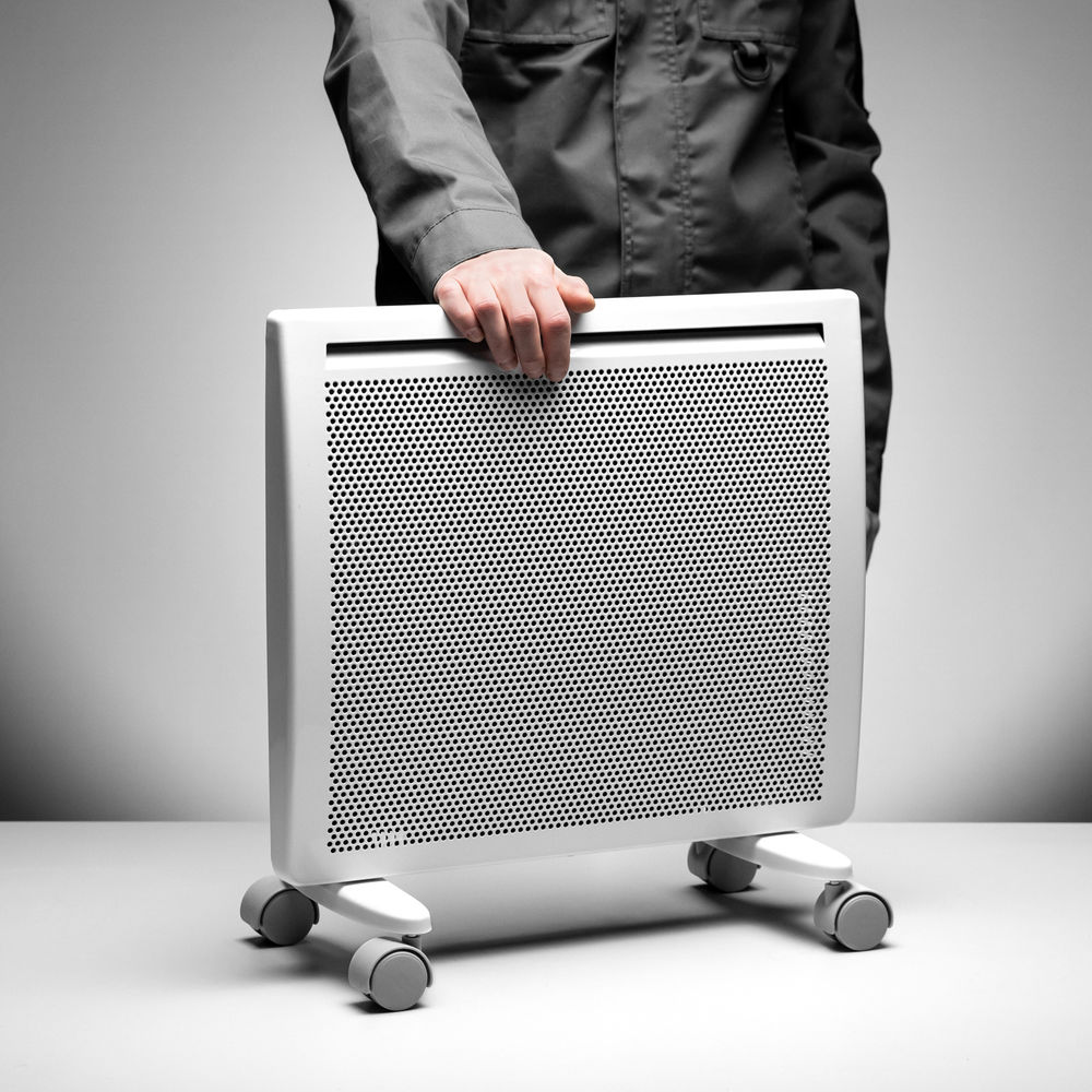 Конвектор гибридный электрический HybridX-1000, ИК нагреватель, цифровой термостат Denzel (98118)