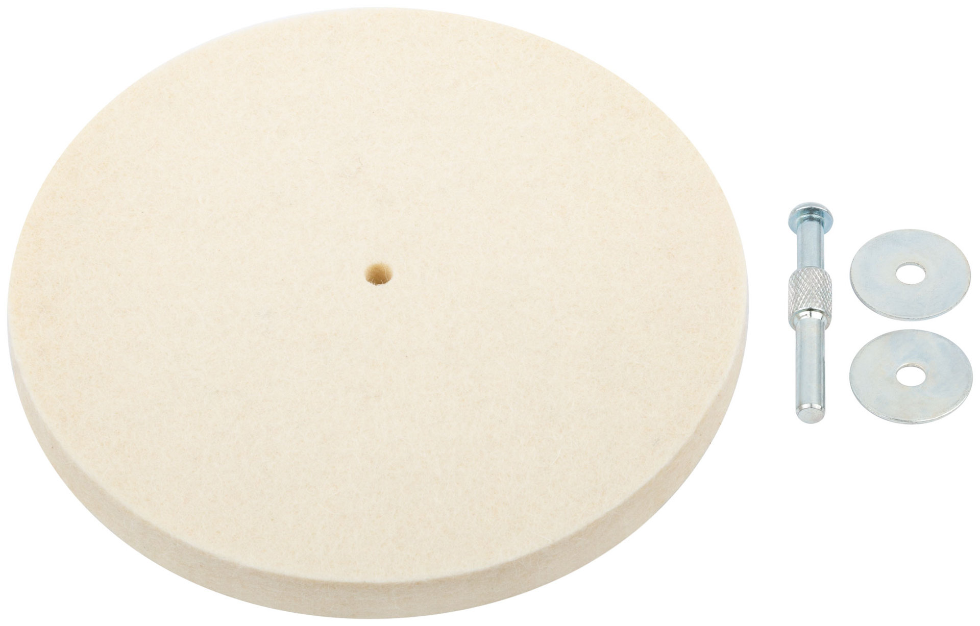 Круг полировальный фетровый со штифтом 150 мм (38715)