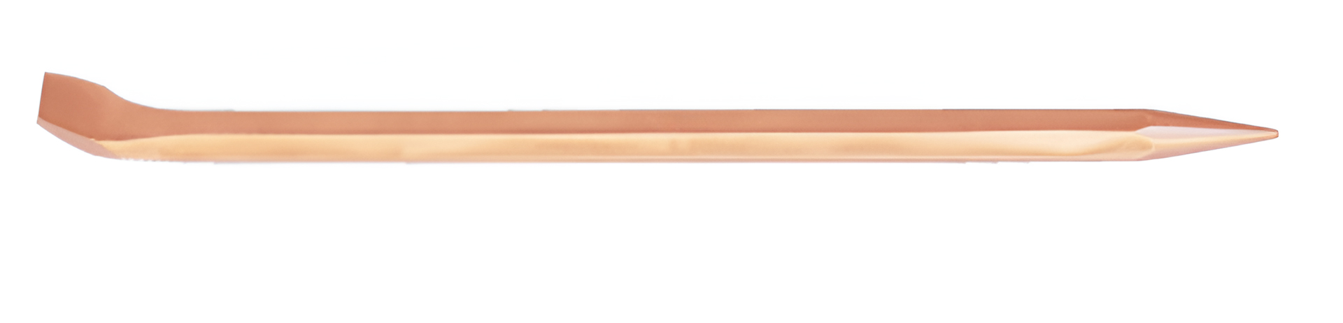 Лом монтажный шестигранный ф25х1500 мм BeCu искробезопасный 237B-1012, HORTZ