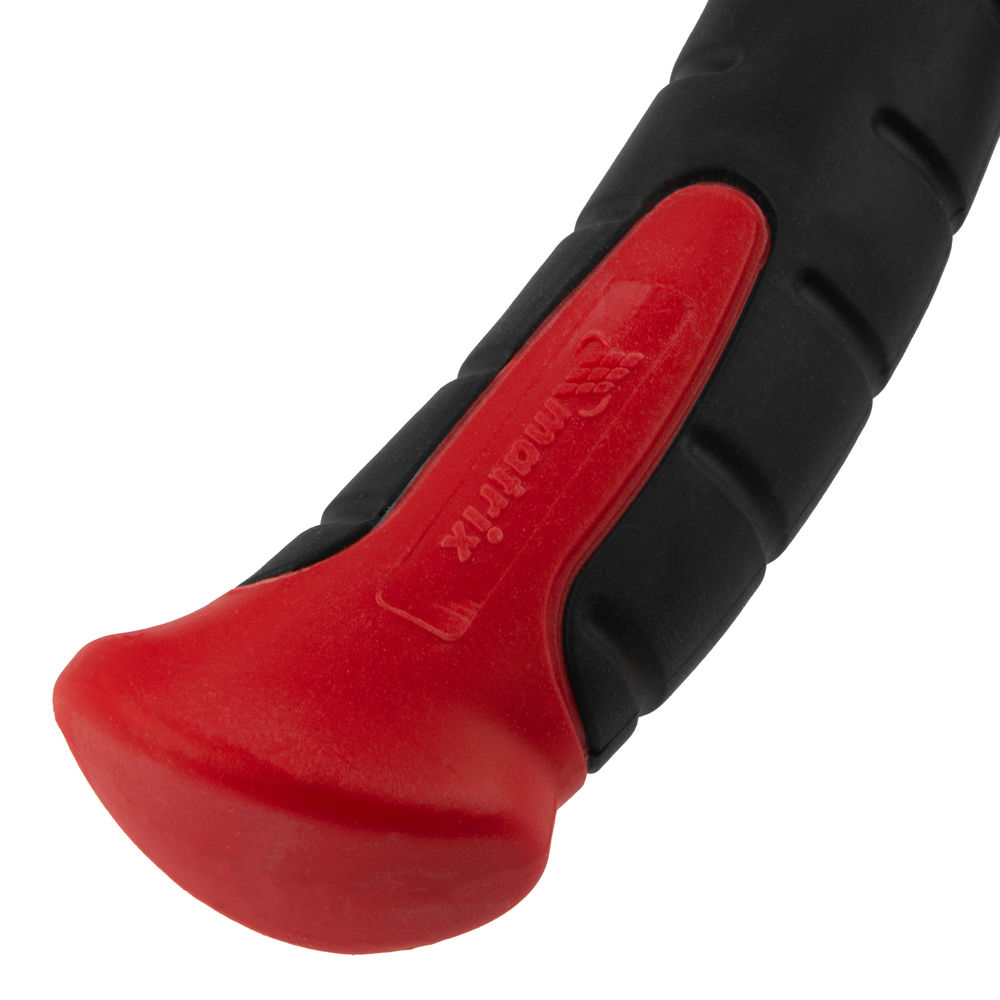 Молоток-гвоздодер мини, боек с магнитом, фибергласовая двухкомпонентная рукоятка, 250 г Matrix