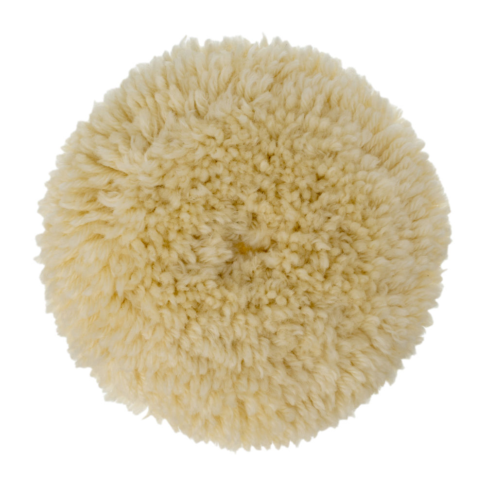 Насадка полировальная под липучку, 125 мм, плетеная шерстяная нить Matrix (75957)