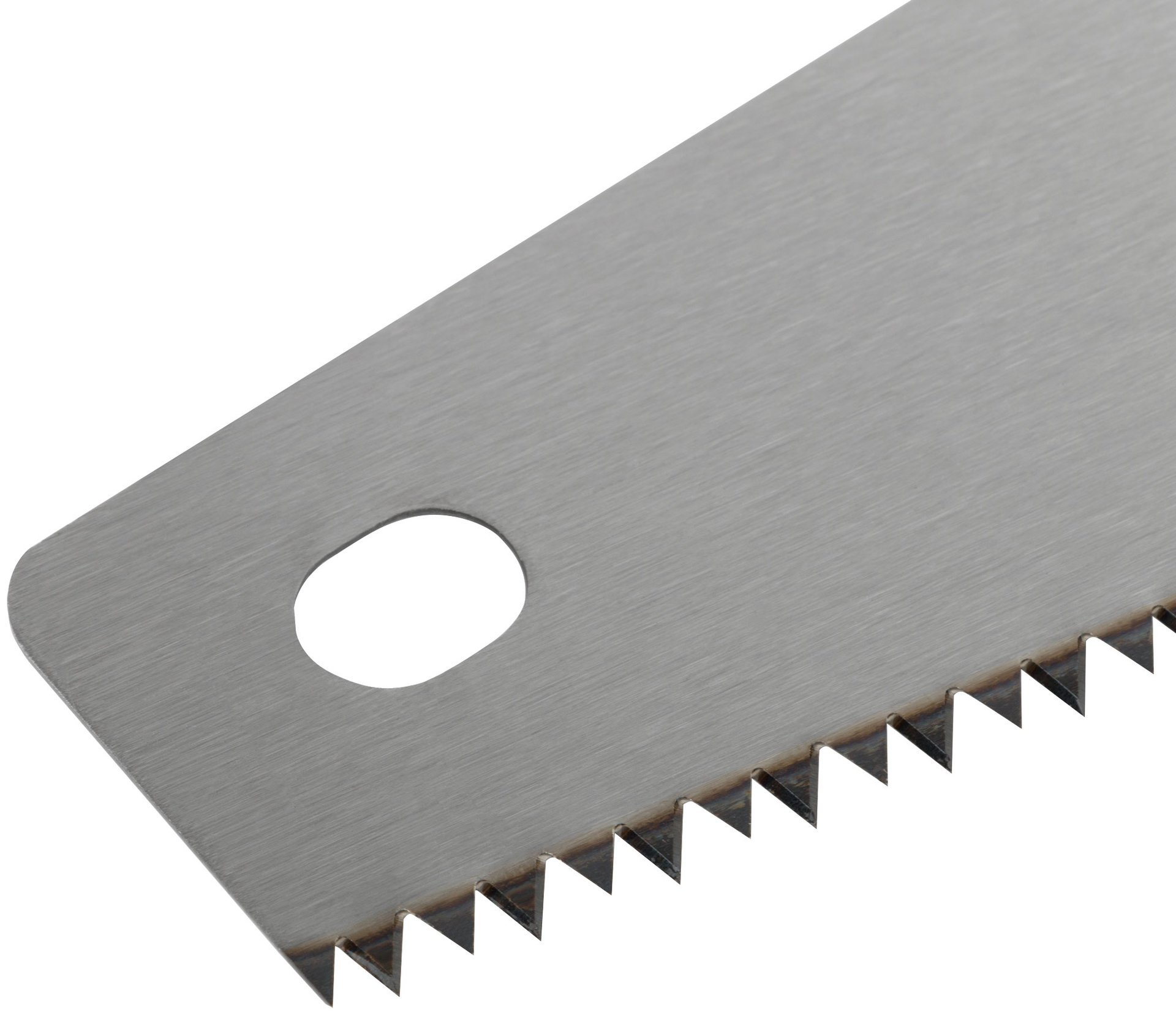 Ножовка по дереву, крупный каленый зуб 5 TPI, 2D заточка, пластиковая прорезиненная ручка 400 мм (40421)