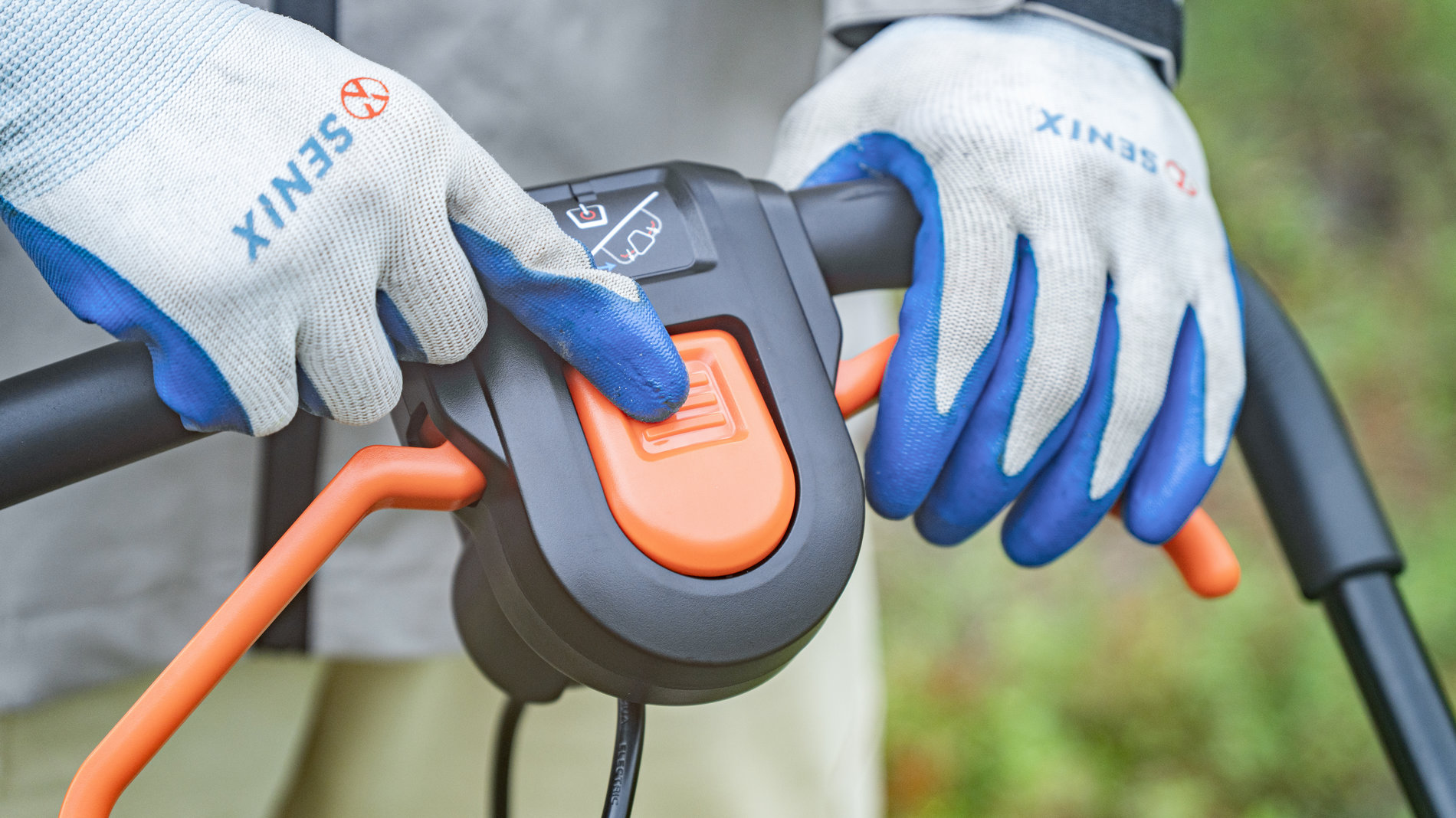 Газонокосилка электрическая 1600 Вт, 38 см