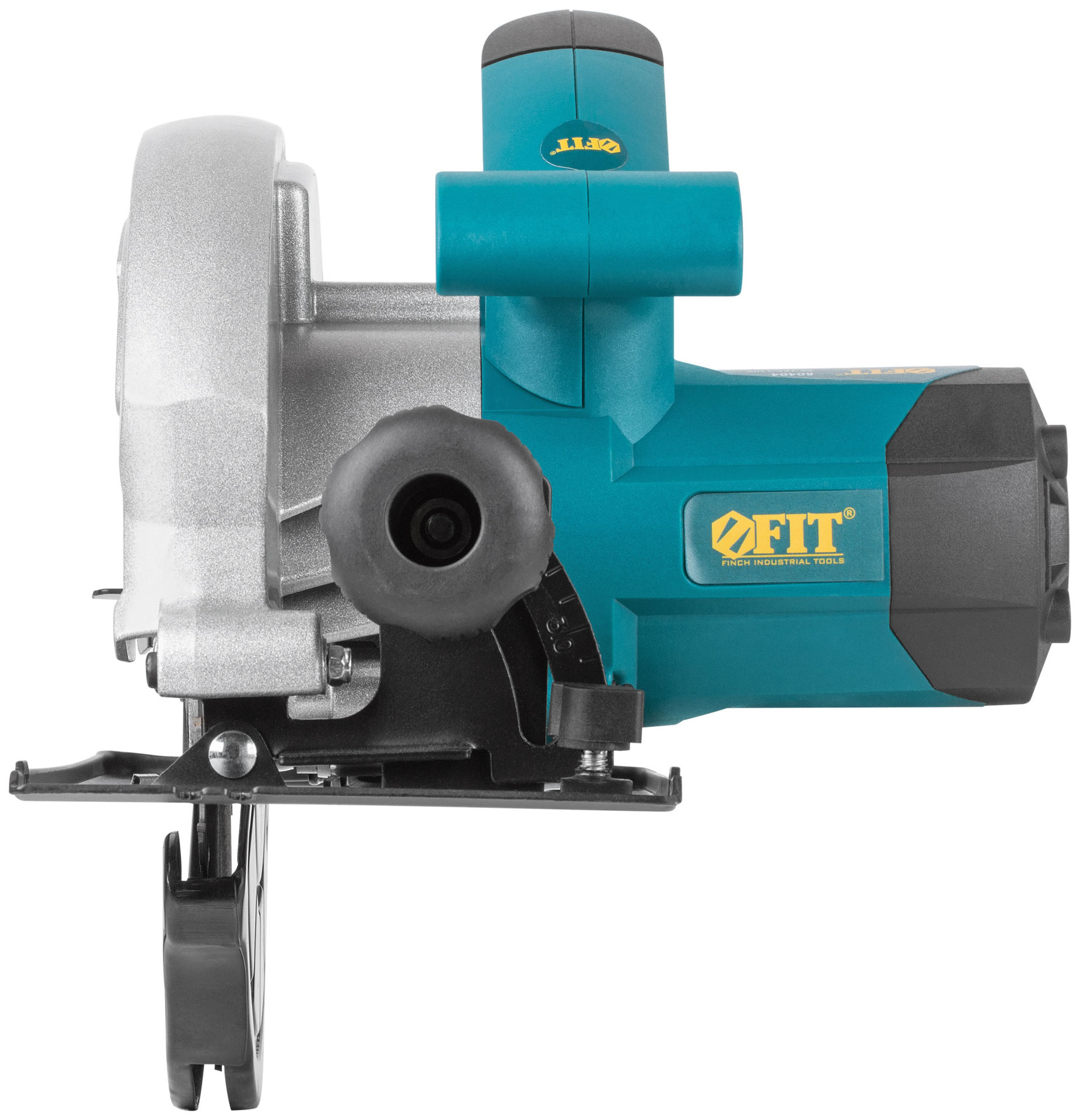 Пила дисковая 1300 Вт; 4500 об/мин; 185/20 мм; 4,4 кг; жел. опора; рез. накл.; блок шпинд.; коробка (80404)